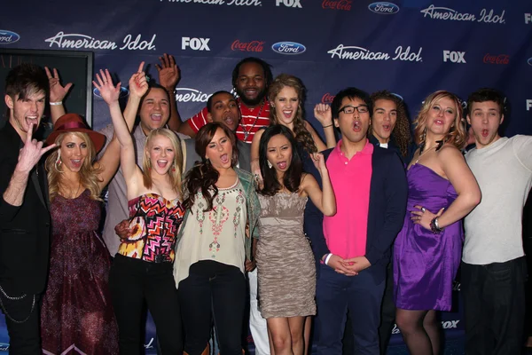 Finalisti di American Idol Stagione 11 Colton Dixon — Foto Stock