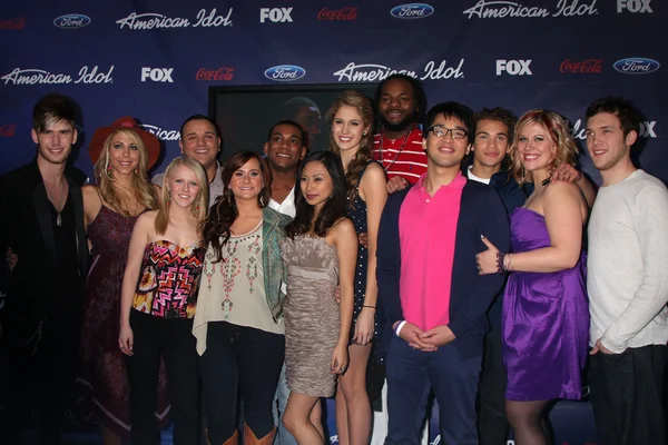 American Idol Season 11 finalistów Colton Dixon — Zdjęcie stockowe