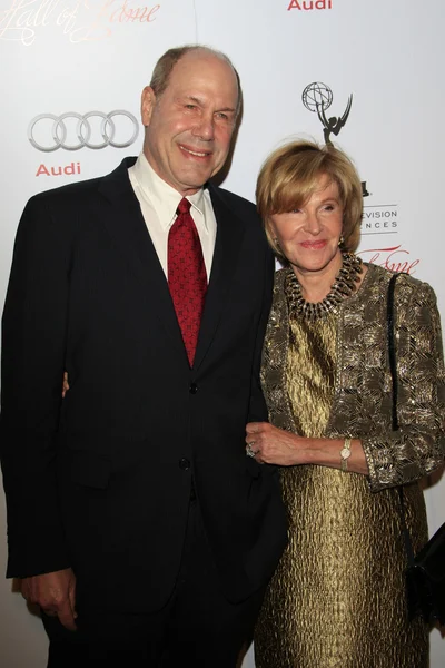 Michael Eisner, moglie Jane Eisner — Foto Stock