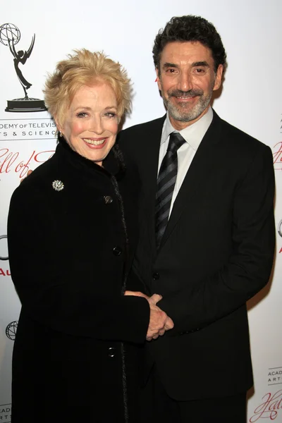 Holland Taylor, Chuck Lorre — Foto Stock