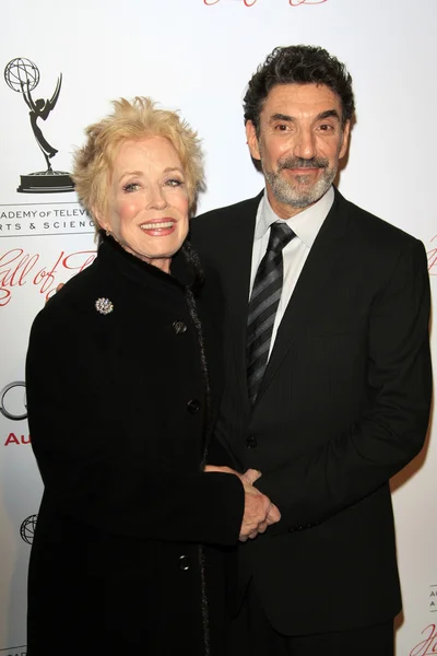 Holland Taylor, Chuck Lorre — Foto Stock