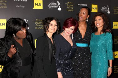 Sheryl Underwood, Sara Gilbert, Sharon Osbourne, Aisha Tyler, Ju