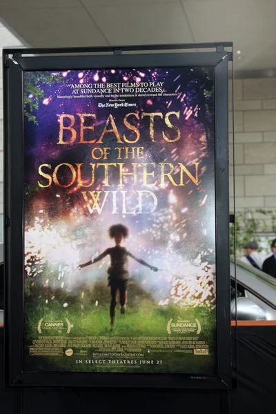 "Beast av Southern Wild "affisch — Stockfoto