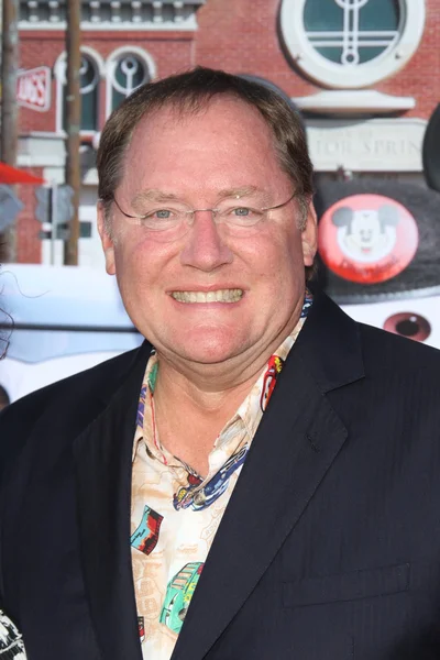 Nancy Lasseter, John Lasseter — Zdjęcie stockowe
