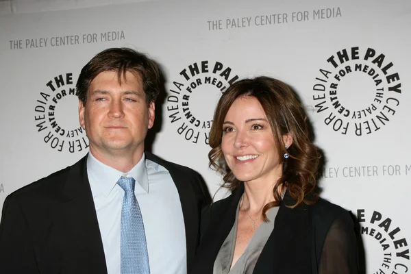 Bill Lawrence, Christa Miller — Stock Photo, Image