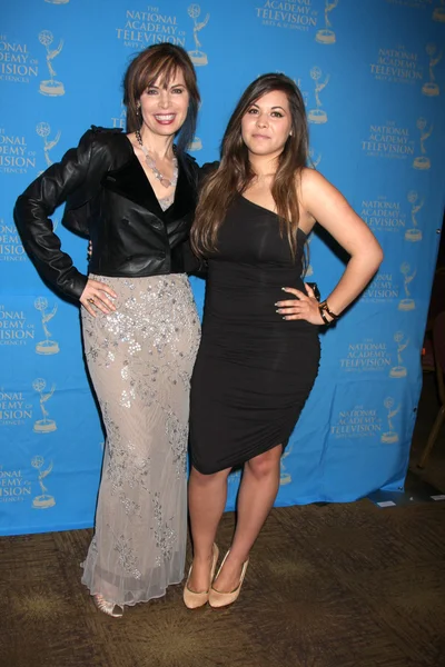 Lauren Koslow, figlia Milli Kate Schillace — Foto Stock