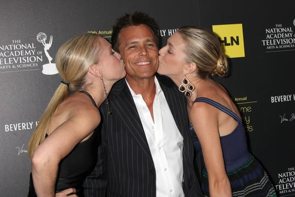 Melissa Reeves, Scott Reeves, Emily Taylor Reeves — Stock Photo, Image