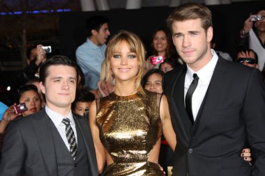 Josh Hutcherson, Jennifer Lawrence, Liam Hemsworth