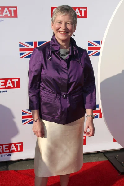 La cónsul general británica Dame Barbara Hay — Foto de Stock