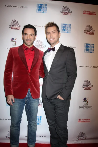 George Kotsiopoulos, Lance Bass — Foto Stock