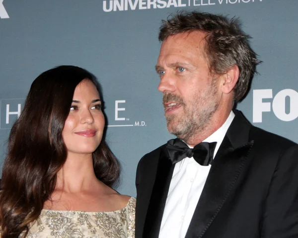Odette Annable, Hugh Laurie — Stock Photo, Image