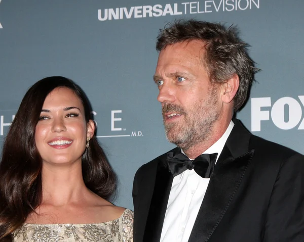 Odette Annable, Hugh Laurie — Stock Photo, Image