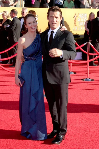 Diane Lane y Josh Brolin — Foto de Stock