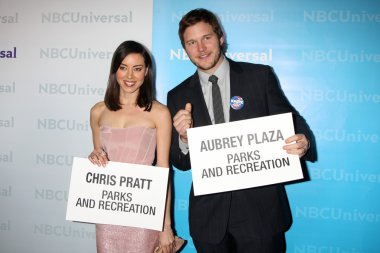 Aubrey Plaza, Chris Pratt