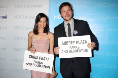 Aubrey Plaza, Chris Pratt