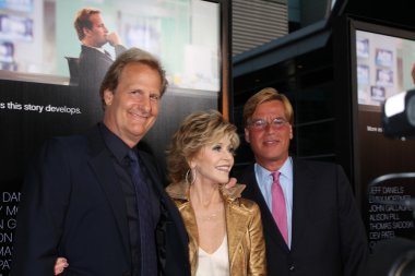 Jeff Daniels, Jane Fonda, Aaron Sorkin