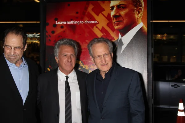 David Milch, Dustin Hoffman y Michael Mann — Foto de Stock