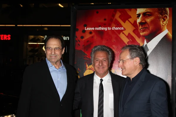 David Milch, Dustin Hoffman, Michael Mann — Stock Photo, Image