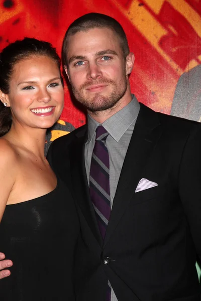 Jean Cassandra, stephen amell — Foto Stock