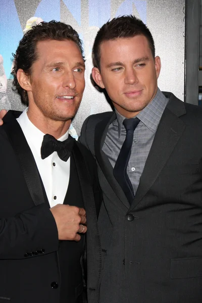 Matthew McConaughey, Channing Tatum — Stock Photo, Image