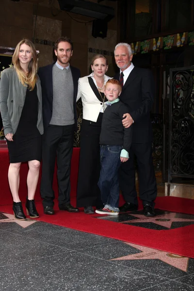 Malcolm McDowell, Famille incluant Kelley McDowell, Beckett McDowell  , — Photo