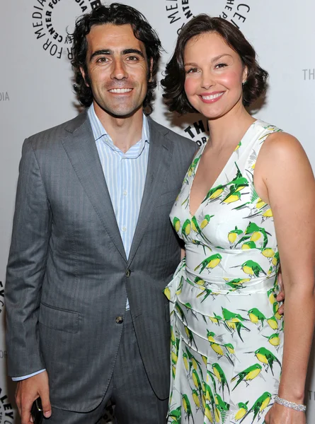 Dario Franchitti, Ashley Judd — Zdjęcie stockowe