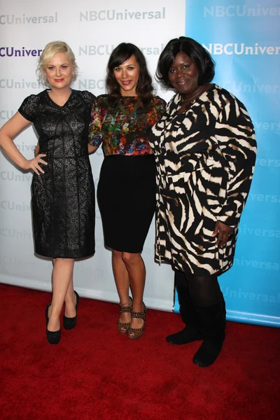 Amy Poehler, Rashida Jones, Retta — Foto de Stock