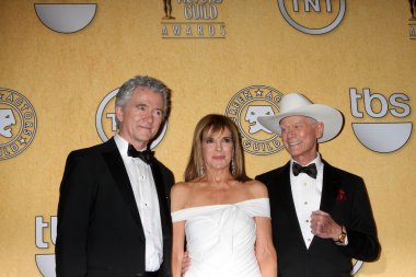 Patrick duffy, linda gri, larry hagman