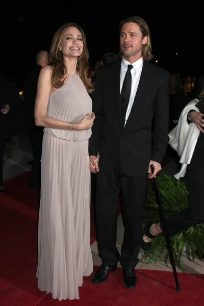 Angelina Jolie, Brad Pitt —  Fotos de Stock