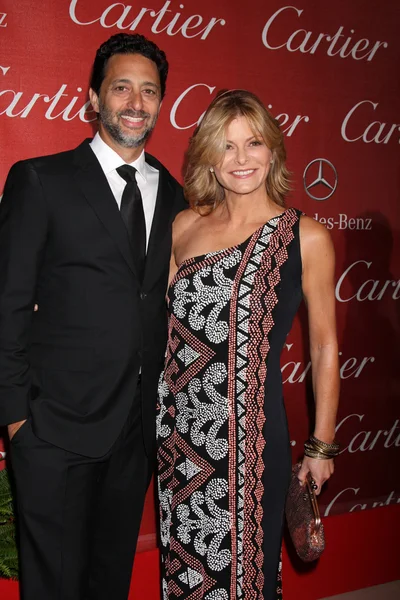 Grant Heslov and wife — Stock Photo, Image
