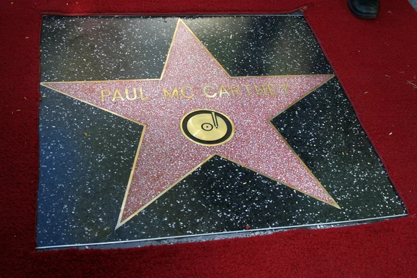 Paul McCartney Gwiazda — Zdjęcie stockowe