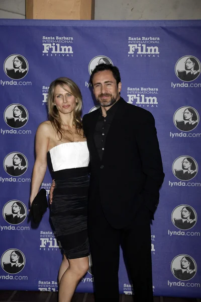 Demian Bichir et sa femme Stefanie Shark — Photo
