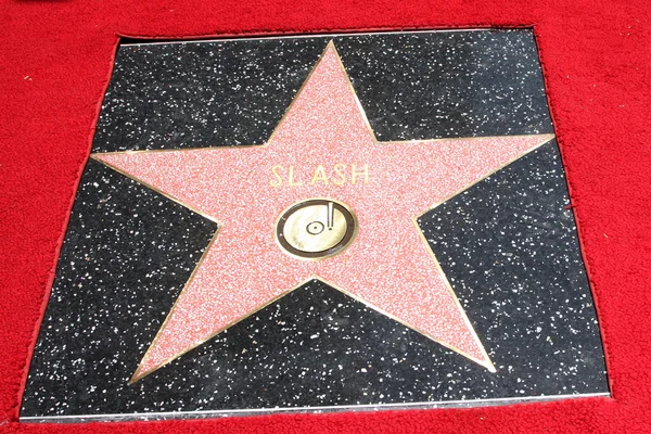 Slash Walk of Fame star — Stock Photo, Image