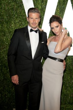 David Beckham and Victoria Beckham clipart