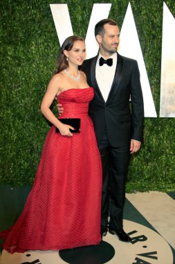 Natalie Portman and Benjamin Millepied clipart