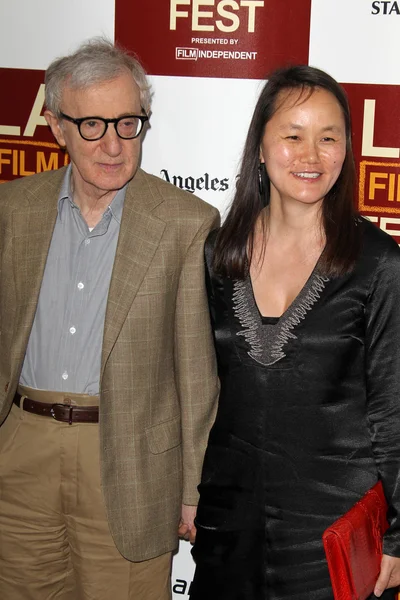 Woody Allen, Soon-Yi Previn — Stock Photo, Image