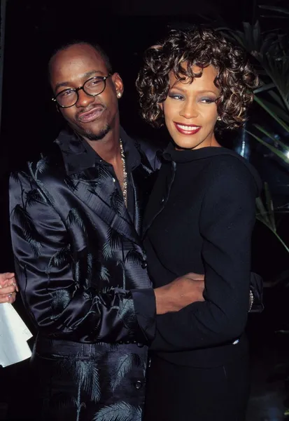 Bobby Brown, Whitney Houston — Fotografia de Stock