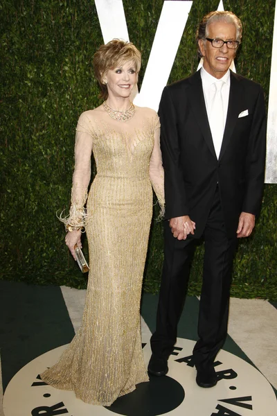 Jane Fonda und Richard Perry — Stockfoto