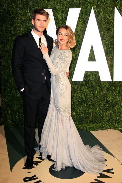 Liam Hemsworth et Miley Cyrus — Photo