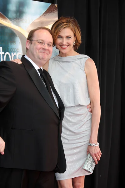 stock image Marc Cherry and Brenda Strong