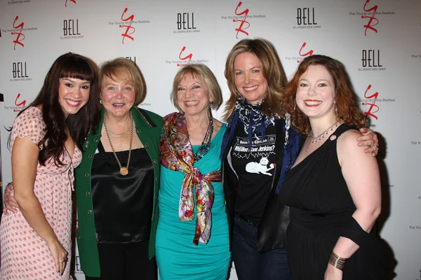 Diana DeGarmo, Lee Bell, Kay Alden, Maria Bell, Conci Nelson — Stock Photo, Image