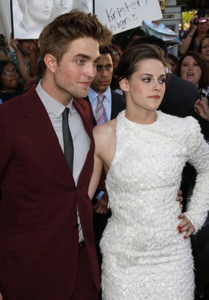 Robert Pattinson y Kristen Stewart — Foto de Stock