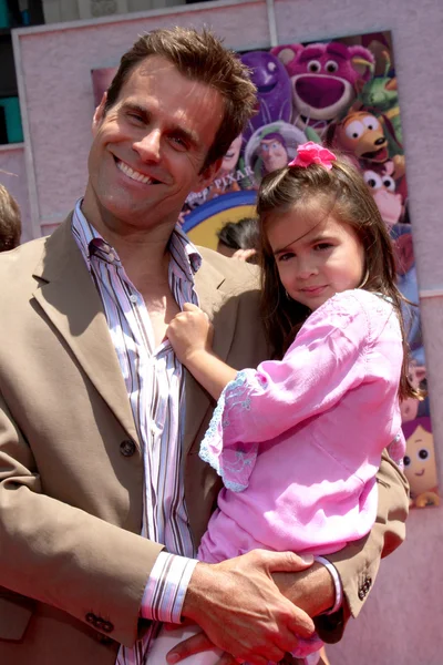 Cameron Mathison y su hija —  Fotos de Stock