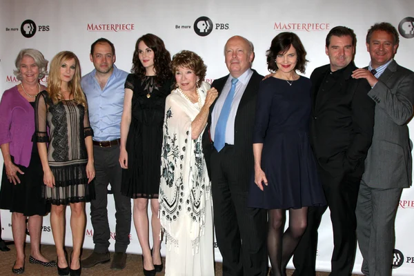 Downton Abbey Cast et Execs — Photo