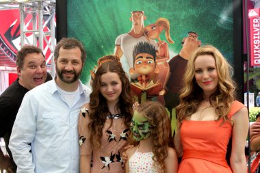 Jeff garlin swimwear judd apatow, maude apatow, Iris apatow, leslie mann