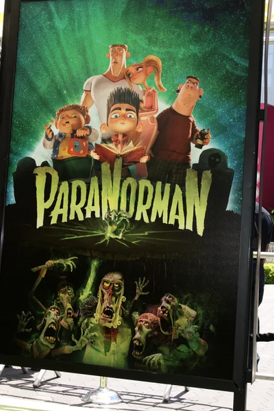 Poster for ParaNorman — Stock Photo, Image
