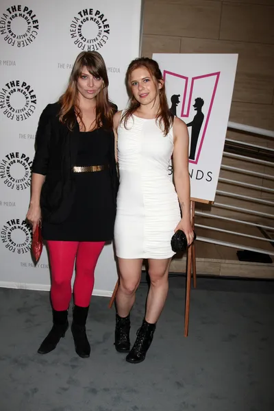 Amber Benson og Magda Apanowicz - Stock-foto