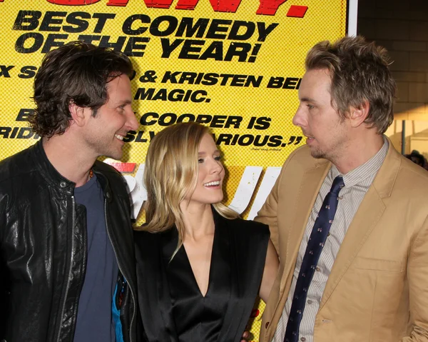 Bradley Cooper, Kristen Bell, Dax Shepard — Stok fotoğraf