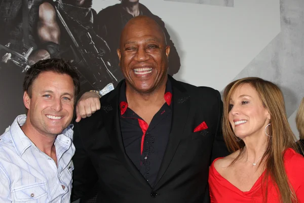 Chris Harrison, Tiny Lister & guest — Stock Photo, Image