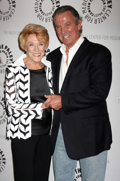 Jeanne Cooper, Eric Braeden — Stockfoto